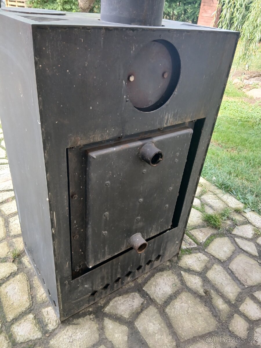 Krbová kamna s výměníkem - 3