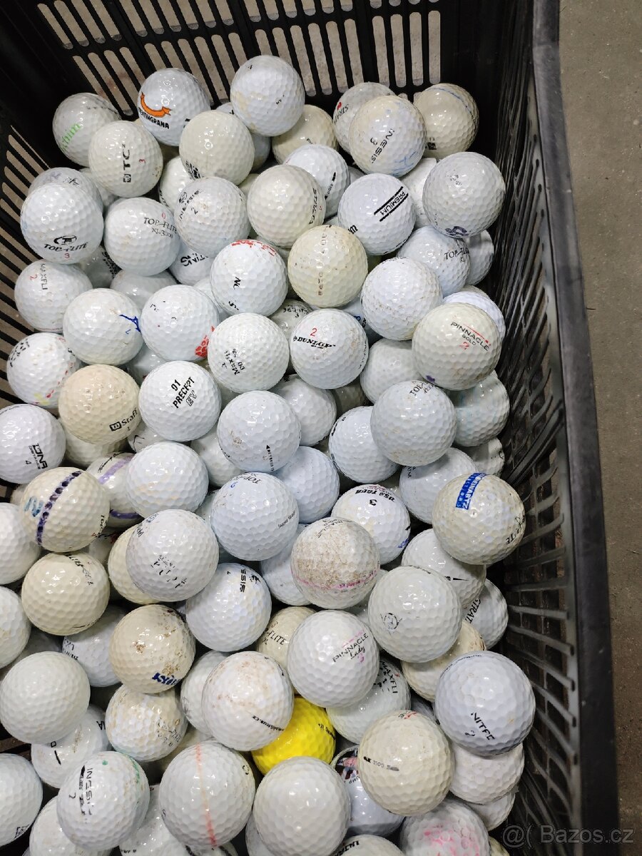 Golfové míčky mix stav 6/10 - 3