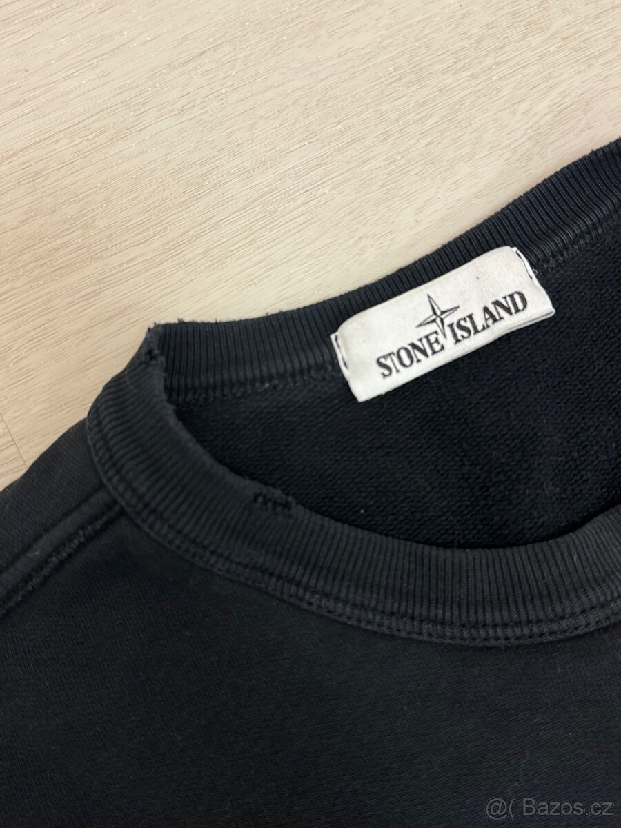 Stone Island – černá mikina 🖤 originální - 3