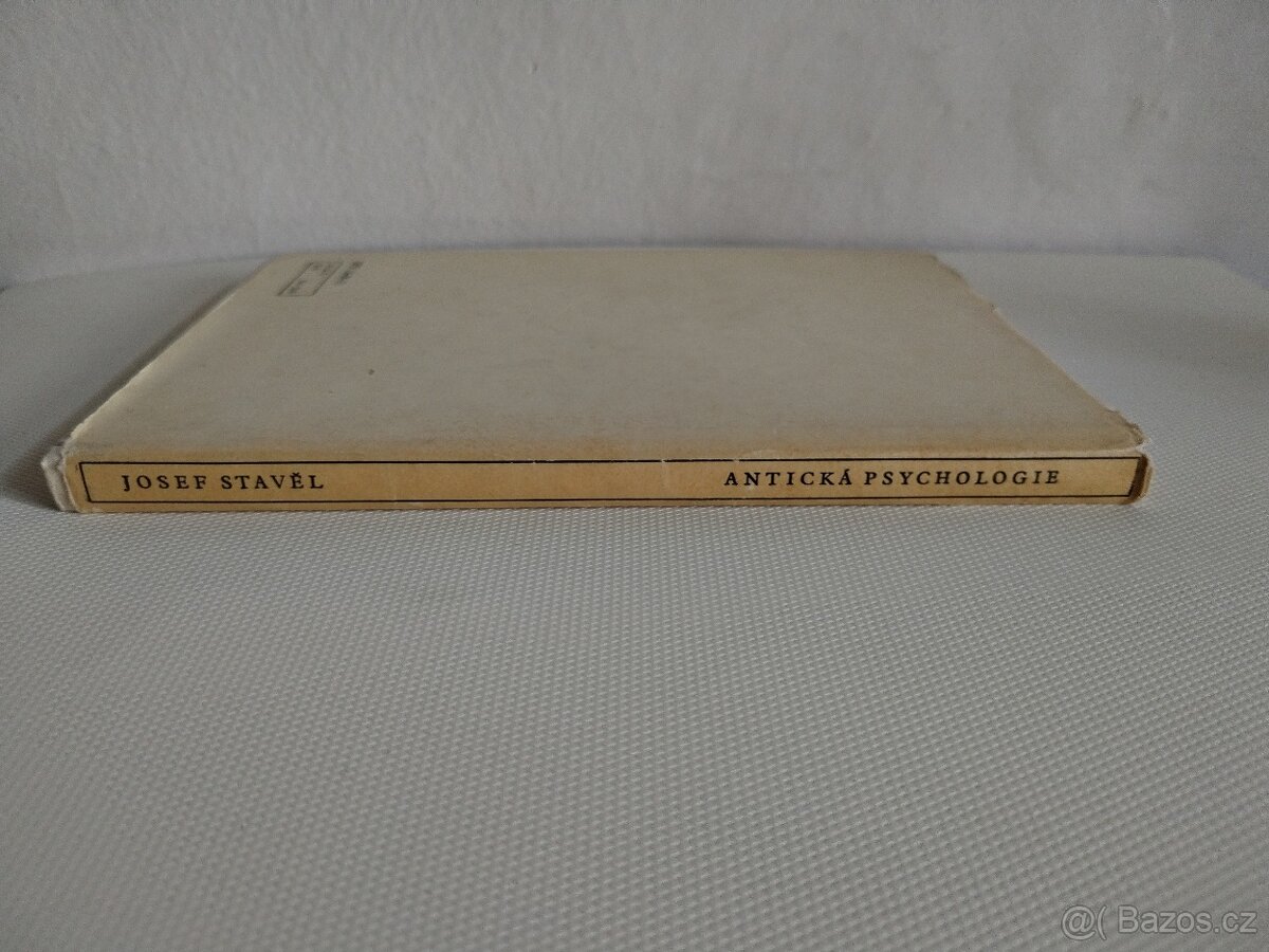 Antická psychologie - Josef Stavěl - 3