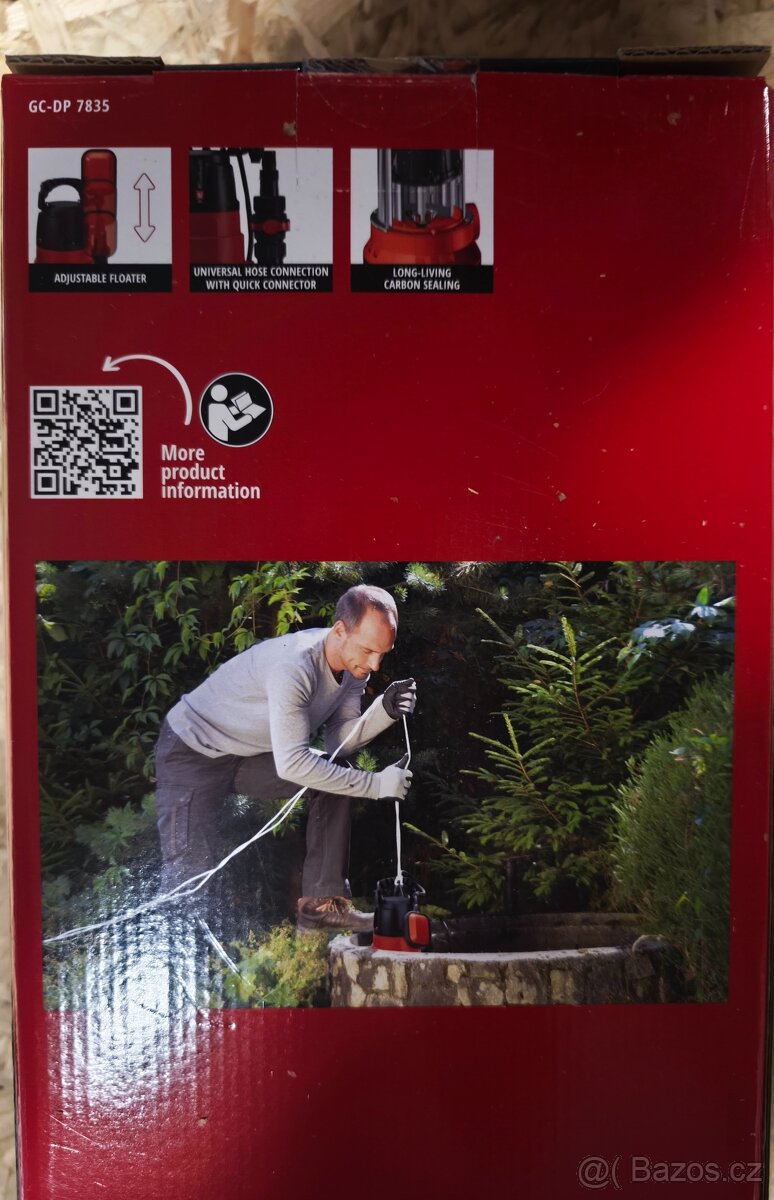 Kalové čerpadlo Einhell GC-DP 7835 - 3