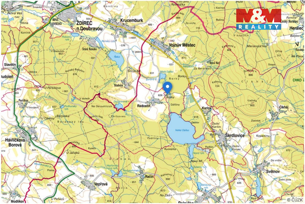 Prodej louky ve Vojnově Městci - 3