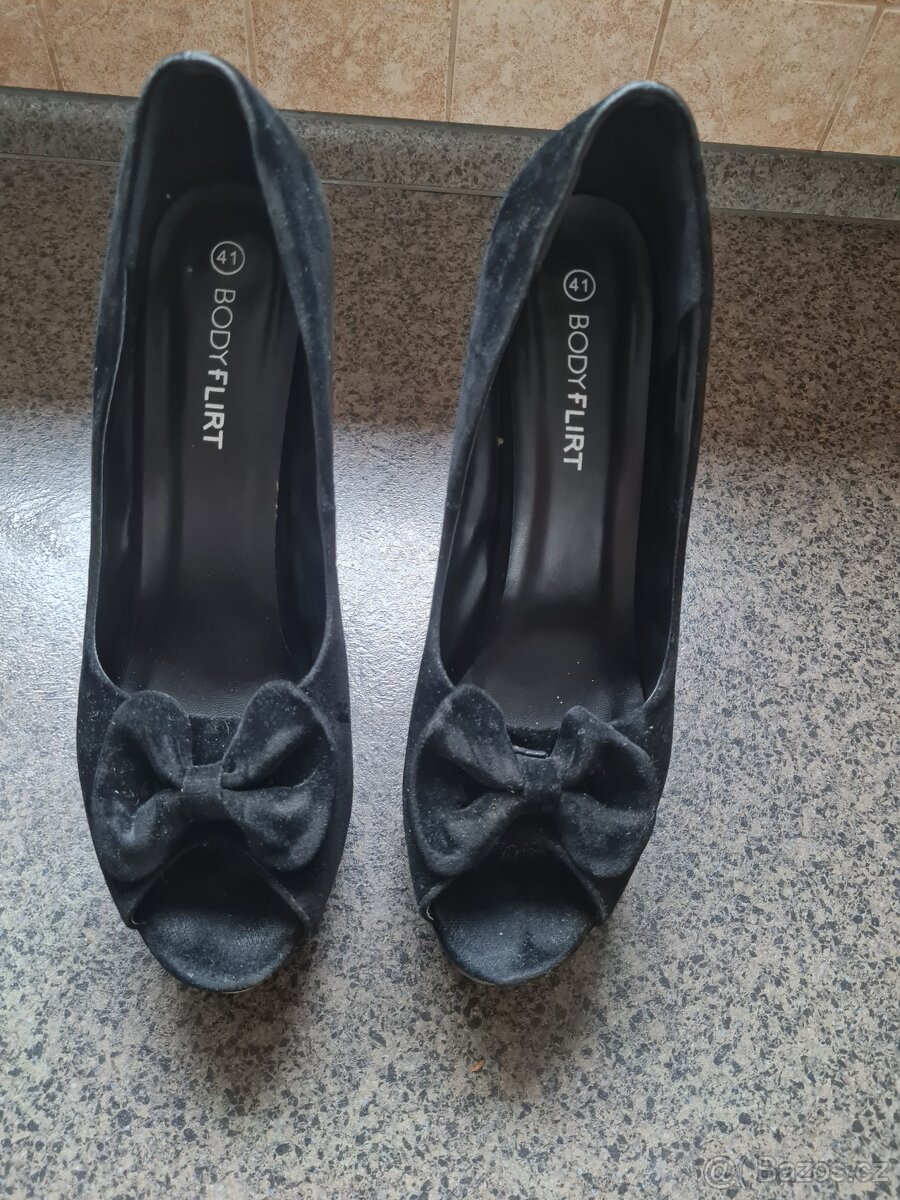 černé společenské boty - 3