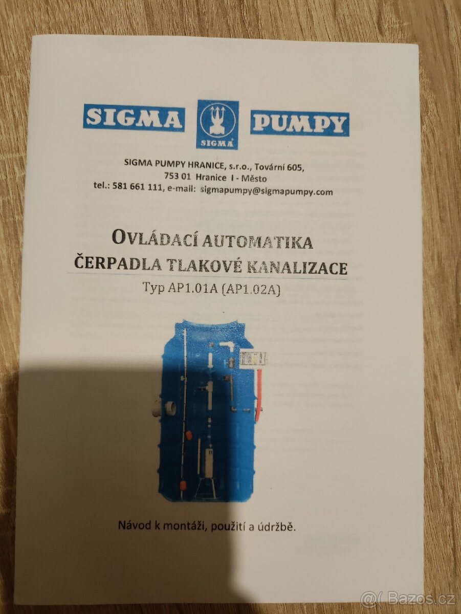 Sigma tlakove čerpadlo - použité - 3