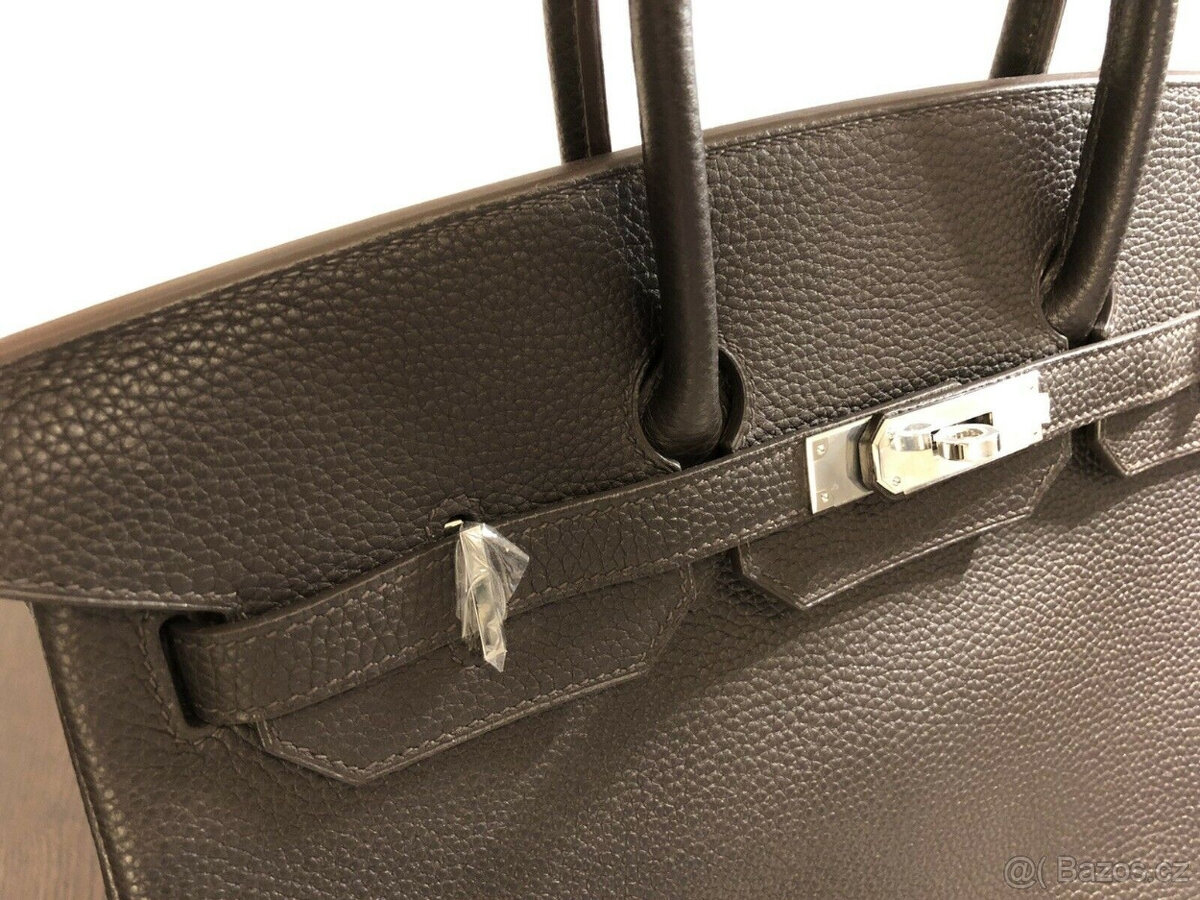 Kabelka Hermes Birkin 35 Togo, hnědá, nenošená - 3