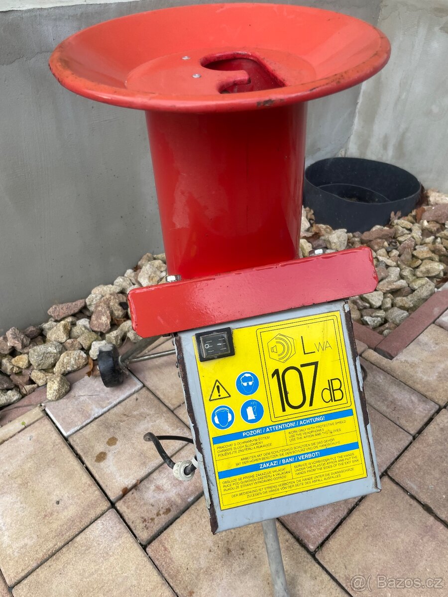 Drtič větví (zahradního odpadu) 2.6kw - 3