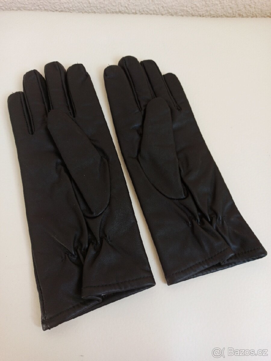 dámské kožené rukavice - 3