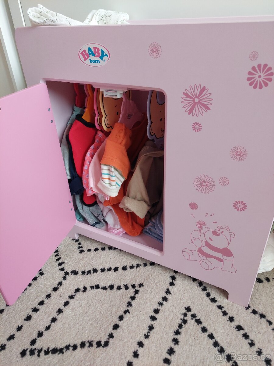 Baby born skřín a přebalovacím pultem - 3