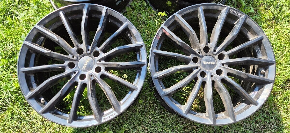 Alu kola MAK 5x120 9x19 ET18 ET37 dvorozměr střed. 74 BMW X6 - 3