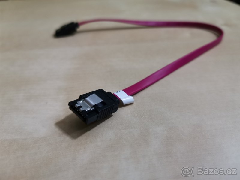 kabel SATA III, datový, 30cm, (nové) po 5ks - 3