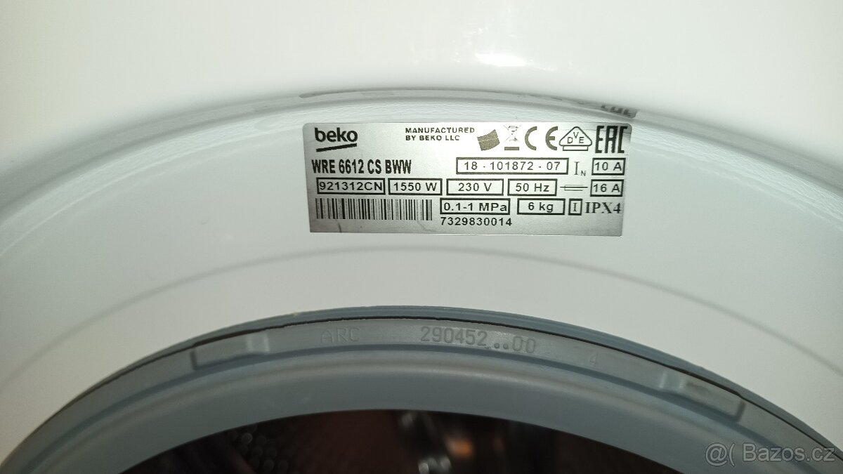 Pračka Beko na 6kg - 3