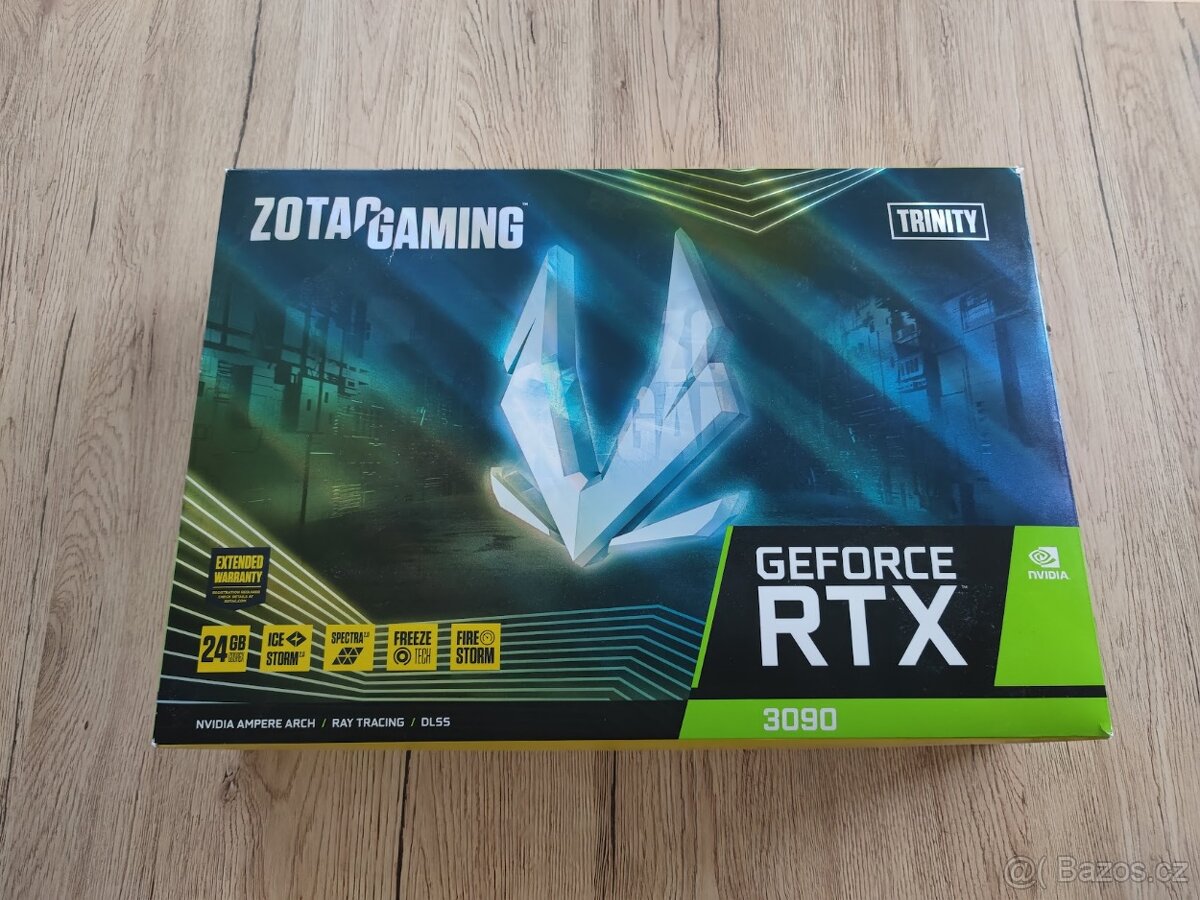 NVIDIA RTX 3090 ORIGINÁLNÍ KRABICE IHNED K ODBĚRU - 3