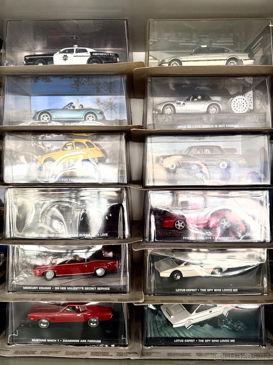 🔥Sbírka autíček Bond 007 - 3