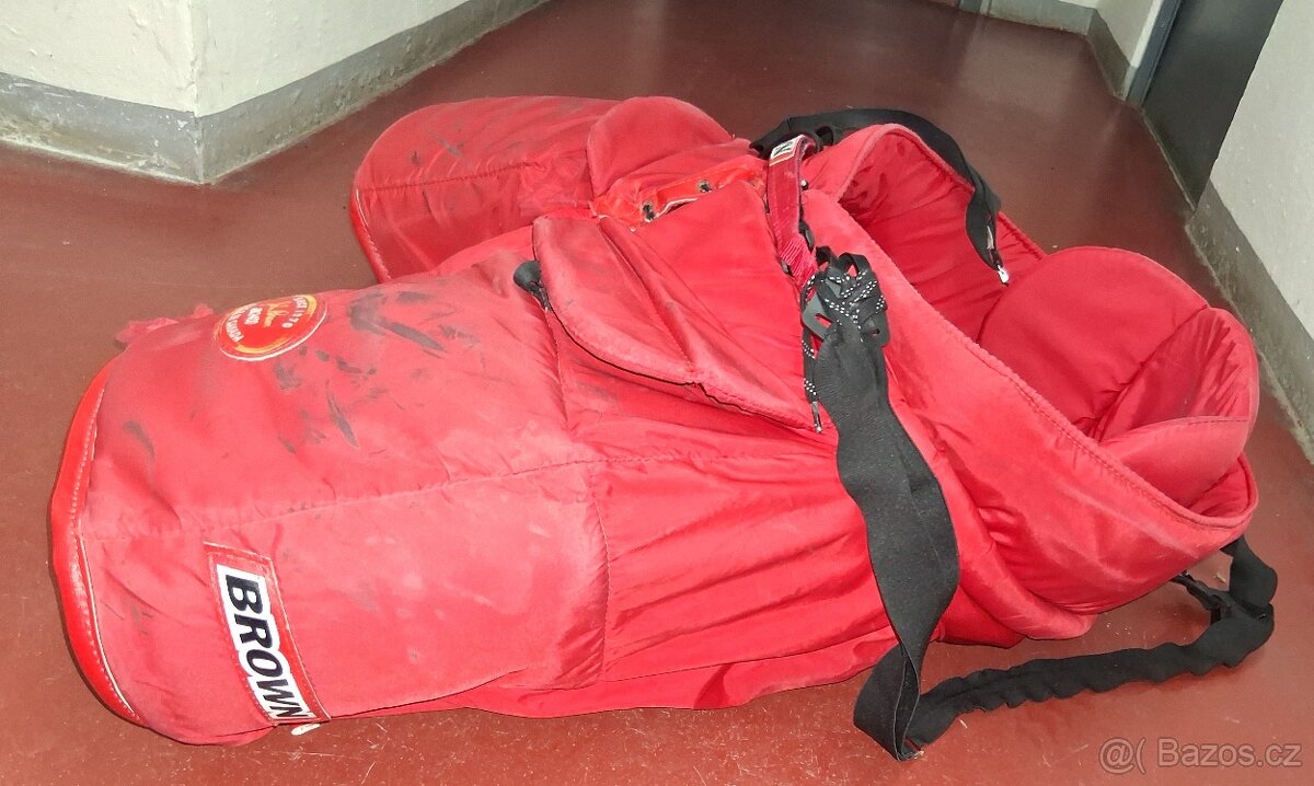 Brankářské kalhoty BROWN - 3