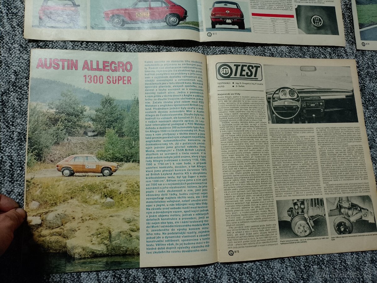Austin Allegro test Svět motorů - 3