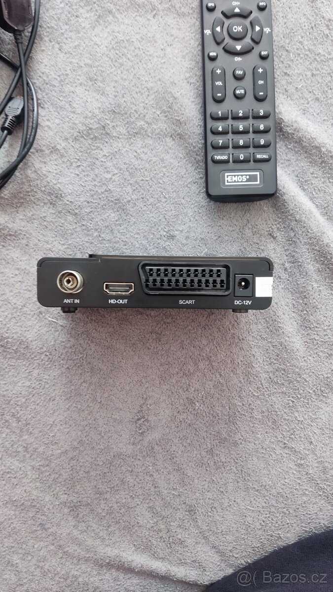 Set-top box EMOS EM190-S HD černý - 3