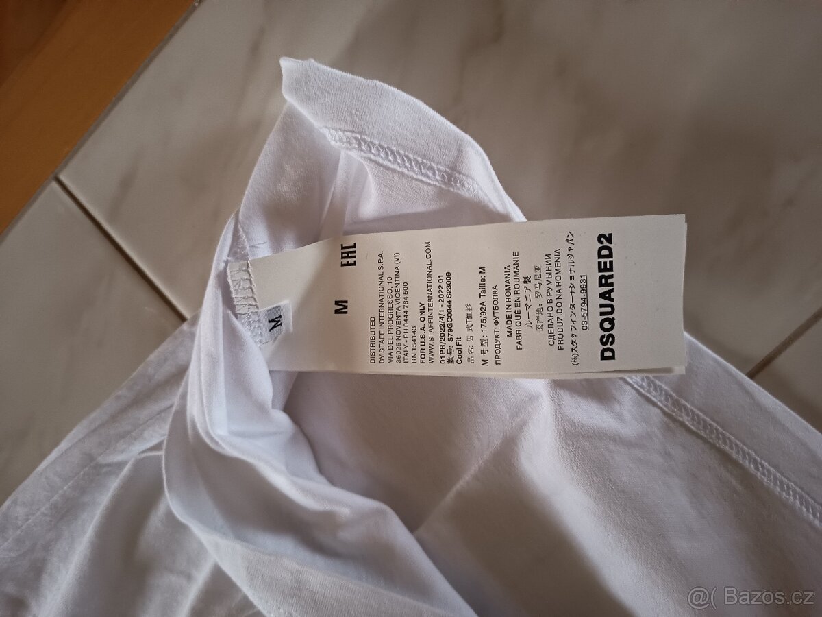 Tričko Dsquared2 ICON vel. M - 3