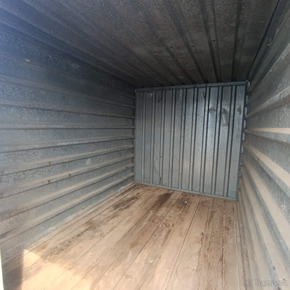 Plechová bouda/ mini kontejner na nářadí 3x2,1m - 3