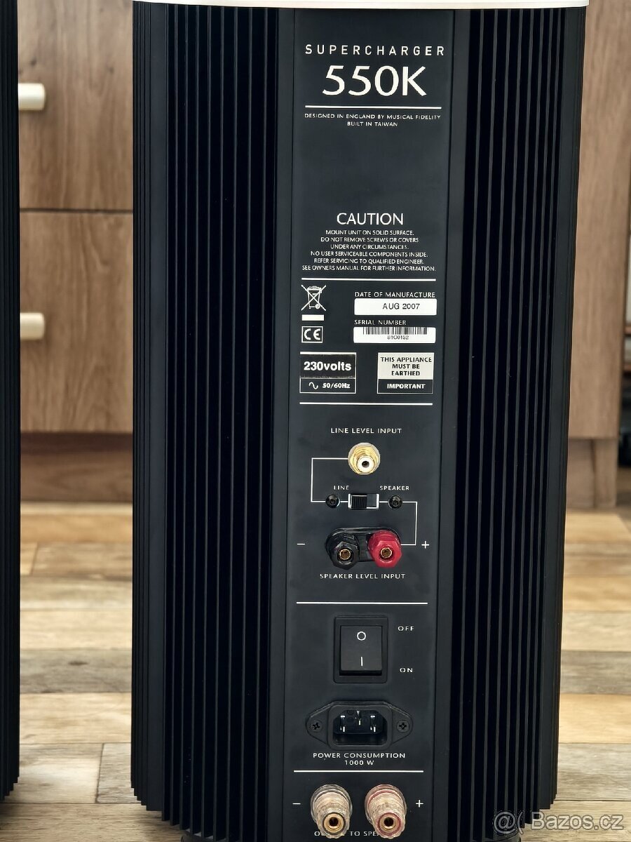 Musical Fidelity Supercharger 550k - 3