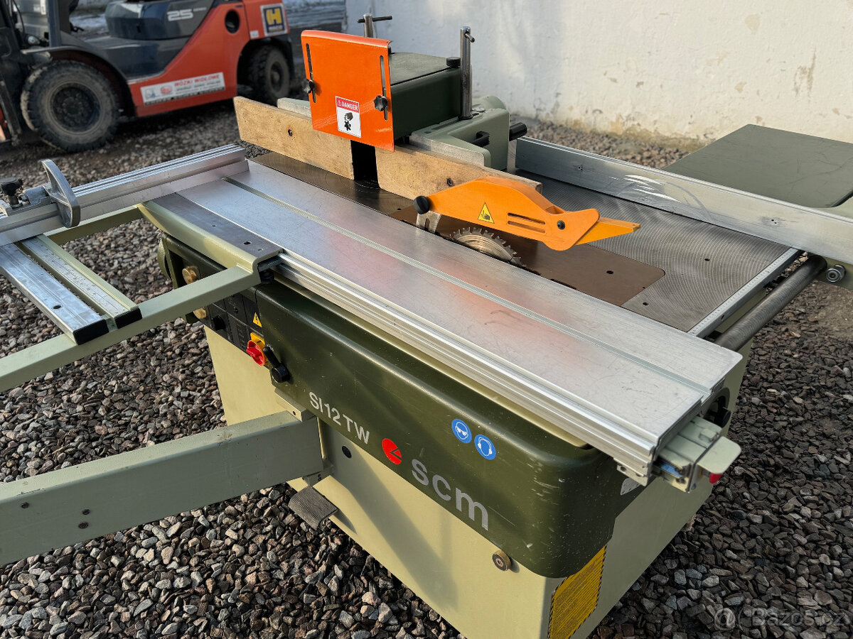 Formátovací pila se spodní frézkou SCM Si 12 TW - 3