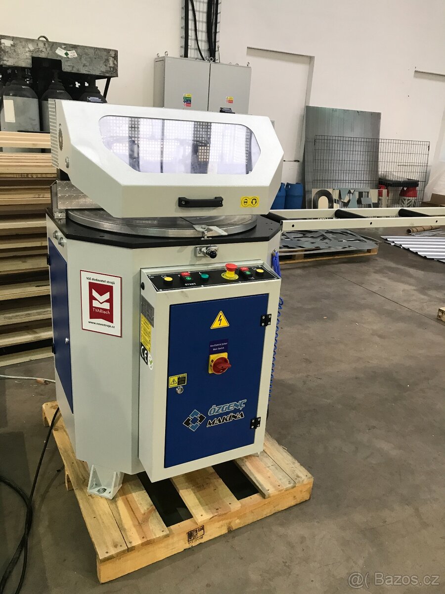 NOVÁ Automatická kotoučová pila na hliník a PVC OMRM125 - 3