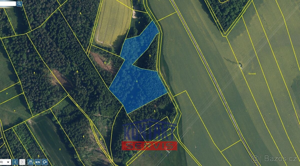 Prodej lesních pozemků u obce Radostín, ev.č. VŠ-7690 - 3