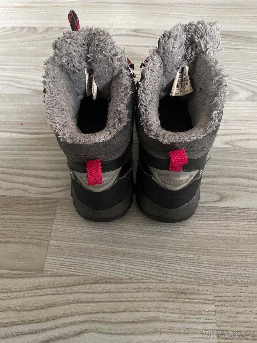 Dětské, zimní, zateplené, nepromokavé boty. Velikost 35-36 - 3