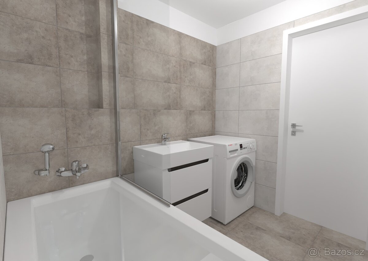 Pronájem, byt 2+kk, 42 m, U továren, Praha - Hostivař, Česko - 3