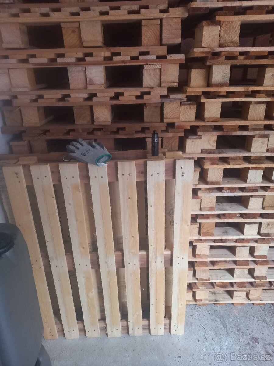 Celodřevěné palety 100/80 nové - 3