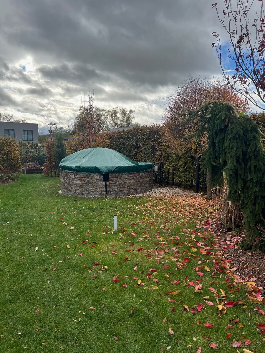 Bazén 3,66 m – tepelné čerpadlo + zastřešení + filtrace (kom - 3