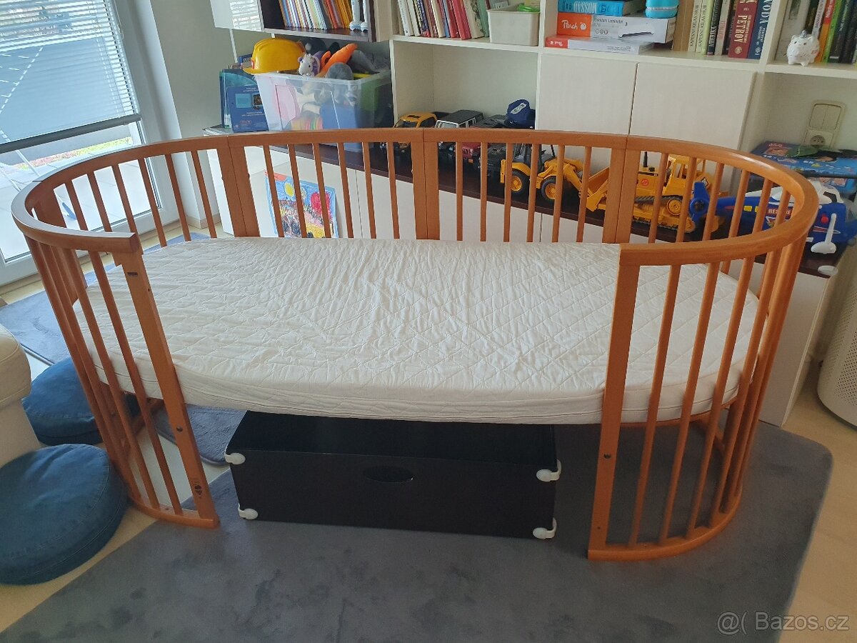 Stokke Sleepi rozšiřeni – Junior Walnut (hnědá) - 3