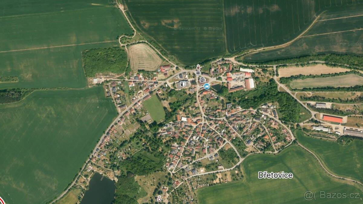 Prodej stavebního pozemku 1 424 m², Dřetovice, ev.č. 00068 - 3