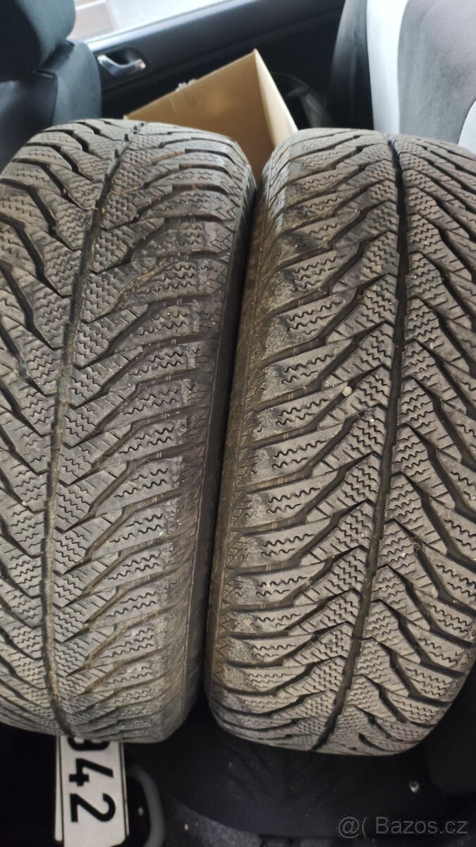 Disky plus pneu 185/60r14 zimní 5x100 - 3