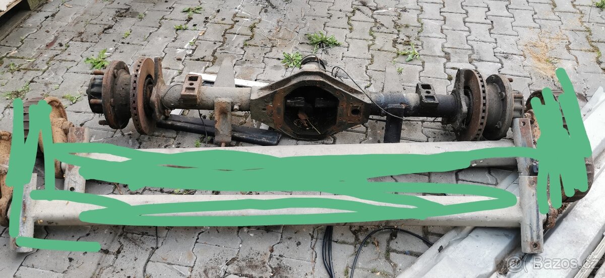 Zadní náboje na Iveco Cargo 75e18 - 3