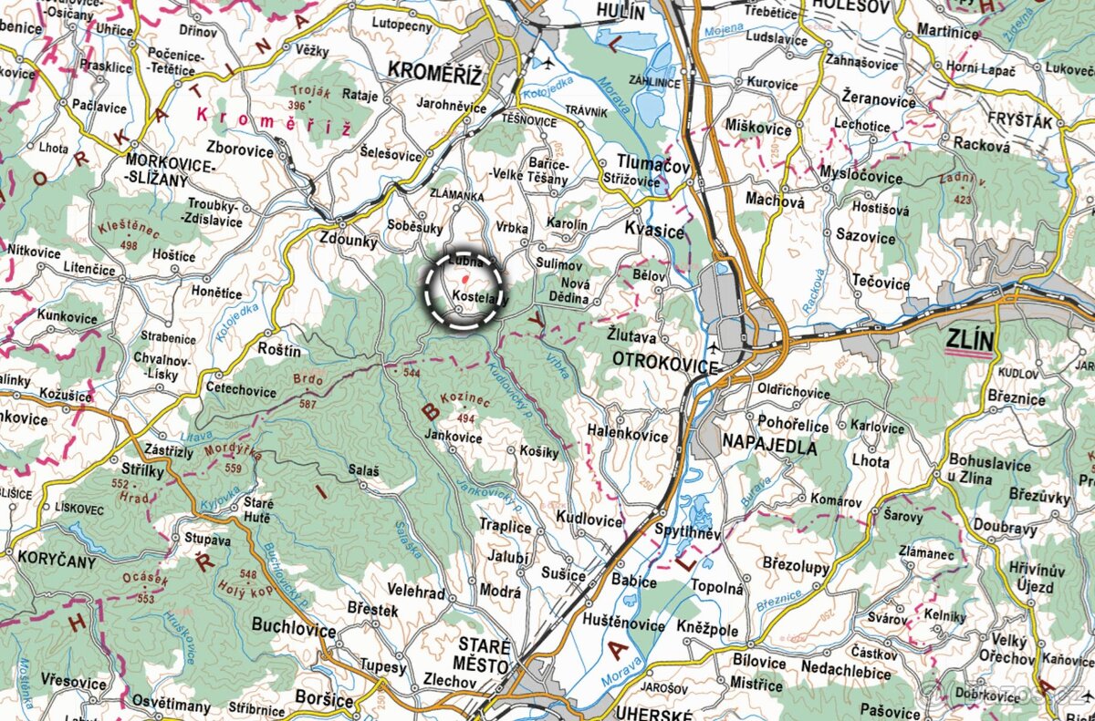 Zemědělská půda, prodej, Lubná, Kroměříž - 3