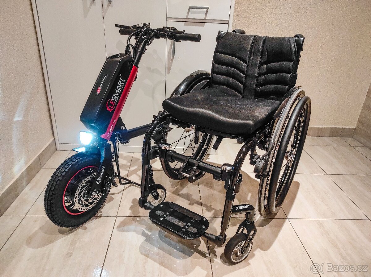 Elektrický přídavný pohon na invalidní vozík - 3
