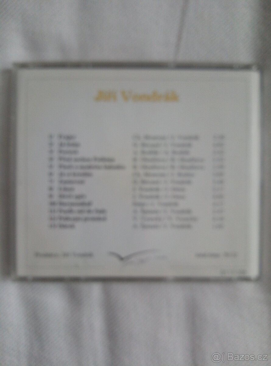 CD JIŘÍ VONDRÁK "Šansony a písně" - 3