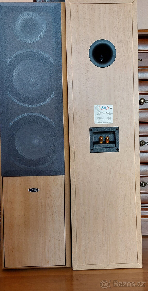 3pásmové reprobedny Eltax - Universe Front - 3