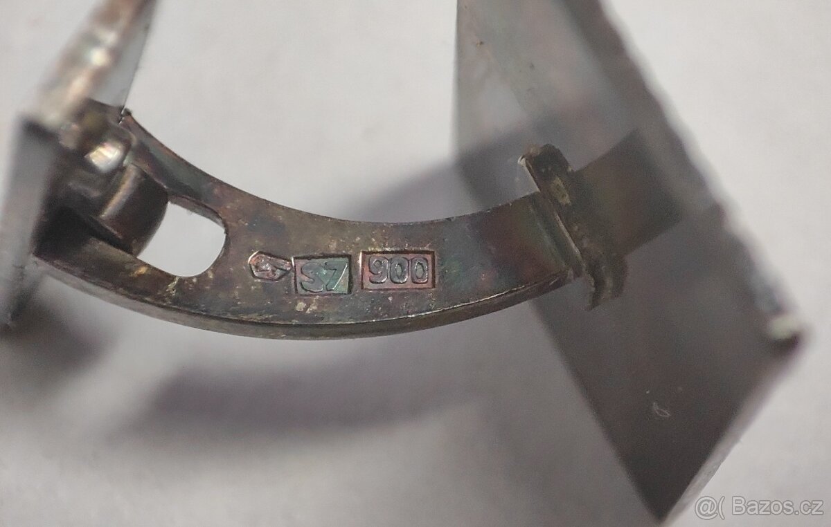 Stříbrné manžetové knoflíky - 3