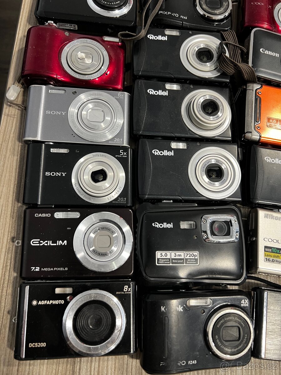 Fotoaparáty na náhradní díly - 3