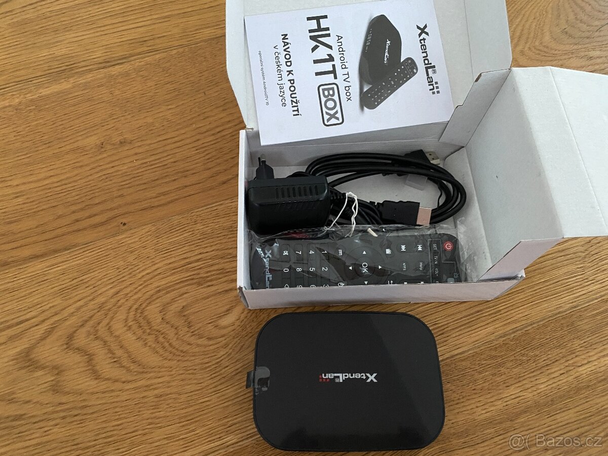 Multimediální centrum XtendLan Android TV box HK1T černý - 3