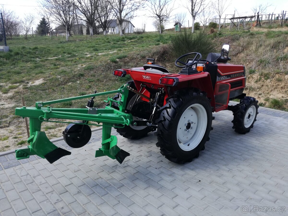 Dvouradličný pluh za malotraktor - 3