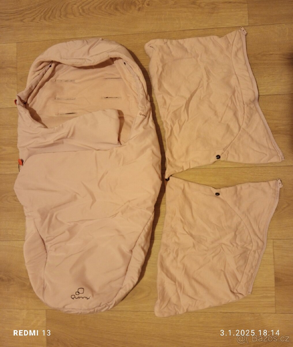 Fusaky,pytle,mantinel + kapsář,deky,věci do postýlky - 3