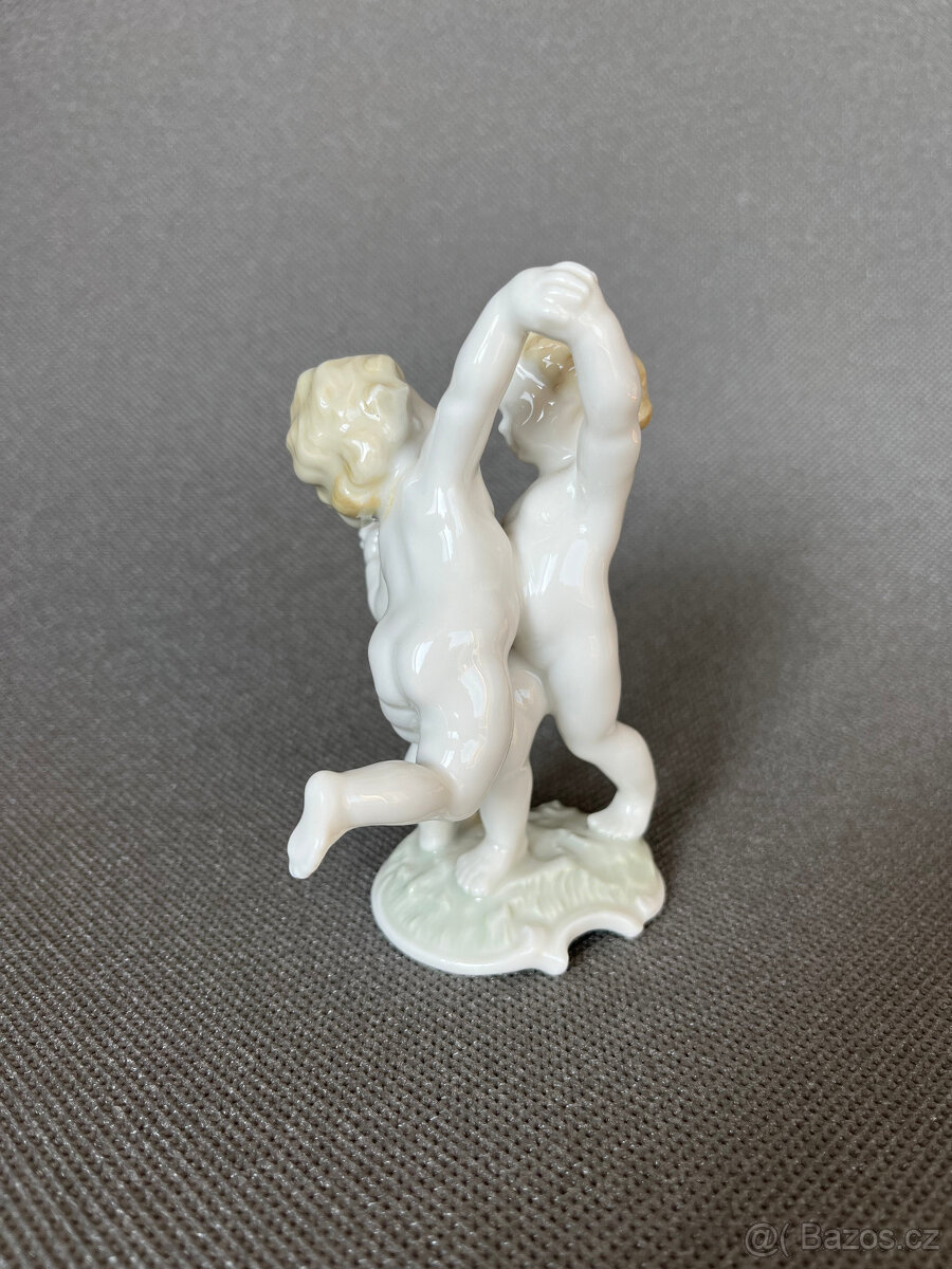 Hutschenreuther Sběratelská soška Putti 12 cm - 3