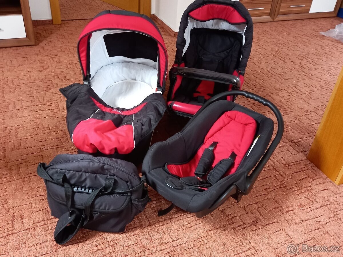 Dětský sportovní kočárek - Trojkombinace - 3