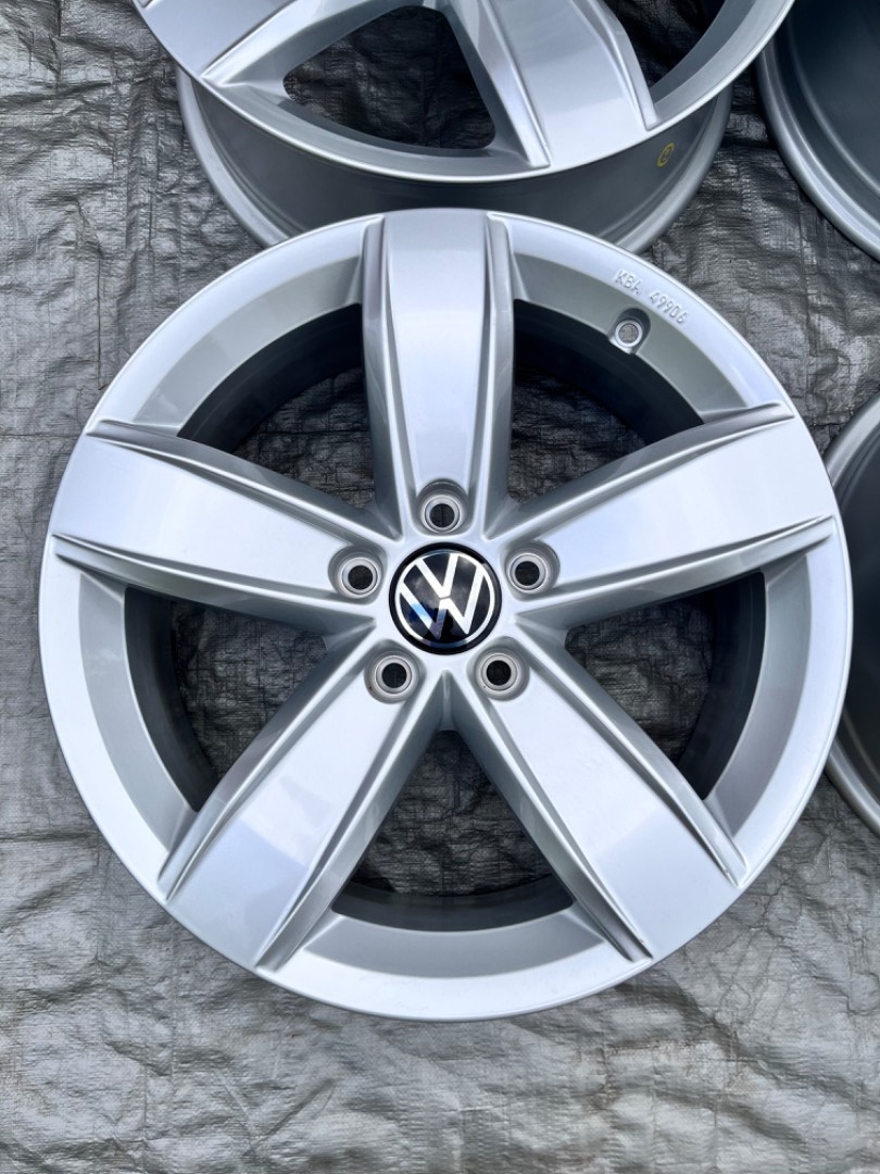 5x112 R17 originál alu disky VW Tiguan 2021 - 3