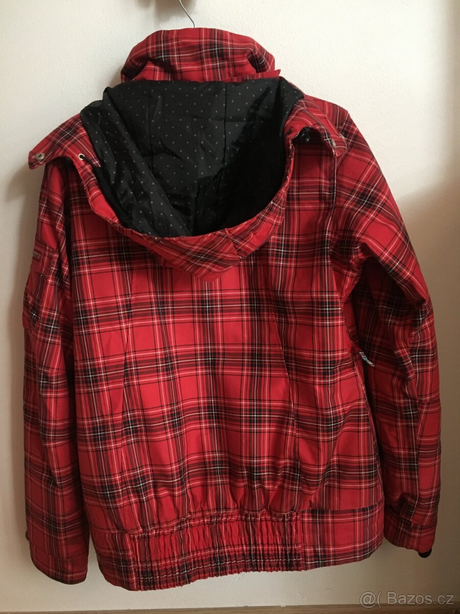 dámská zimní/lyžařská bunda ROXY vel. M - červená - 3