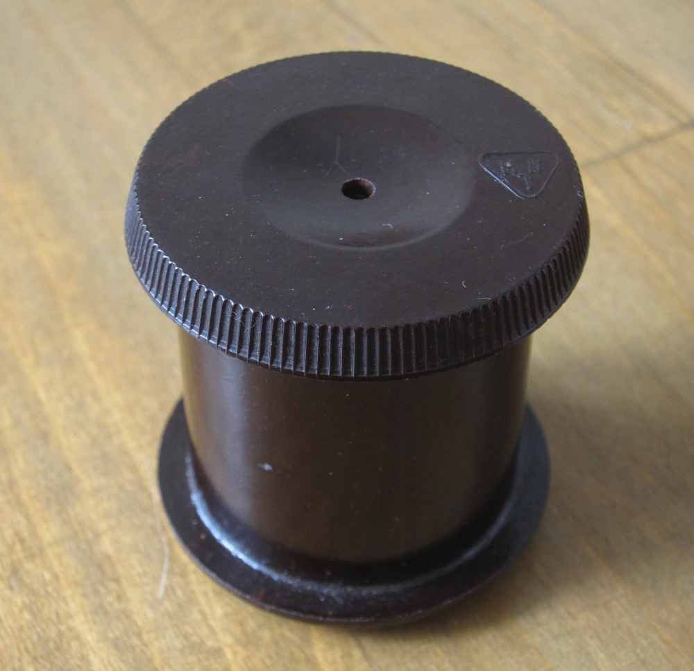 Retro bakelitové kukátko a bytový zvonek - 3