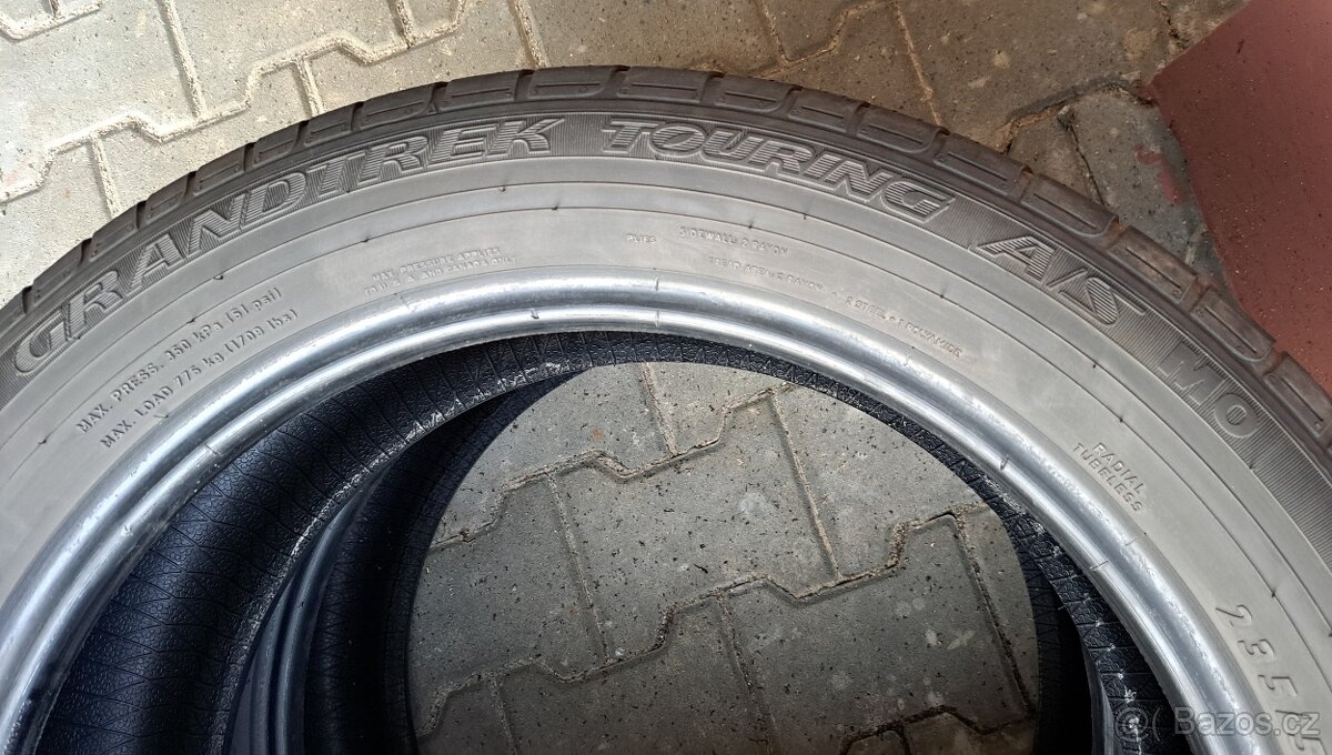 2x letní pneu Dunlop Grandtrek 235/50 R19 - 3