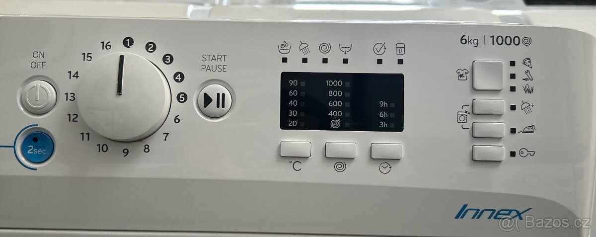 Pračka Indesit BWSA 61051 W EU N - 3